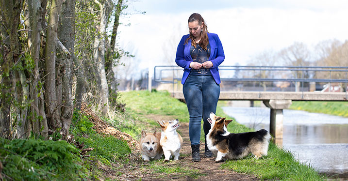 Tijdens wandelingen wel samen onder toezicht