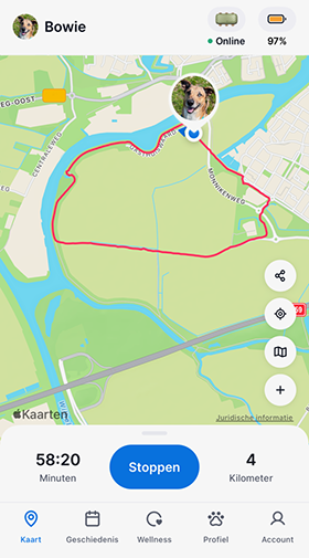 GPS-tracker voor honden